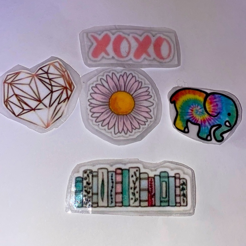 selling these 5 stickers for $7! - Picture 1 of 1
